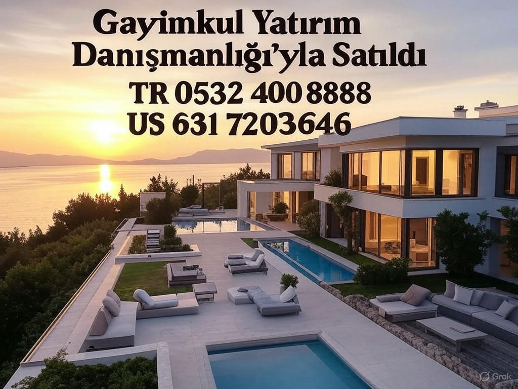 SATILDI! GAYRİMENKUL YATIRIM DANIŞMANLIĞI'YLA!